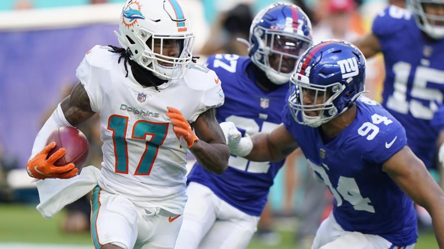 Dolphins superan 20-9 a Giants y extienden buena racha