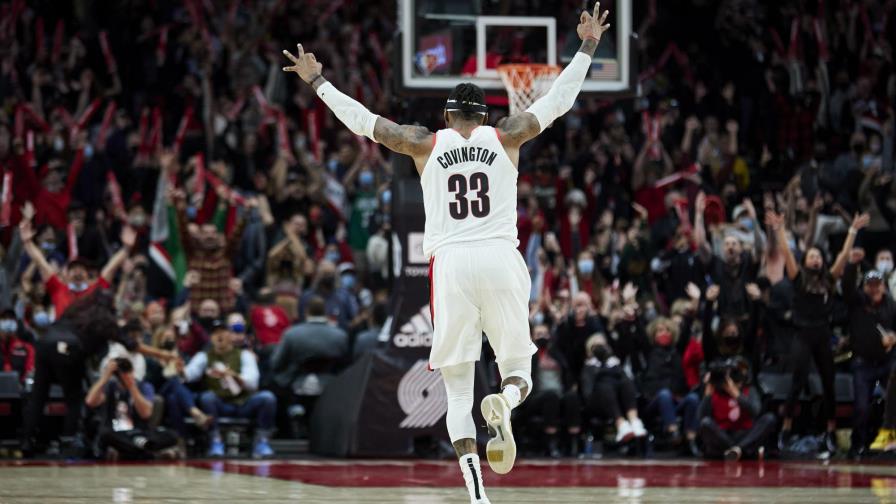 McCollum conduce a Blazers a triunfo sobre Pacers, 110-106