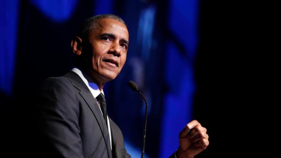 Obama dice que a Trump le preocupa más suprimir el voto que el virus