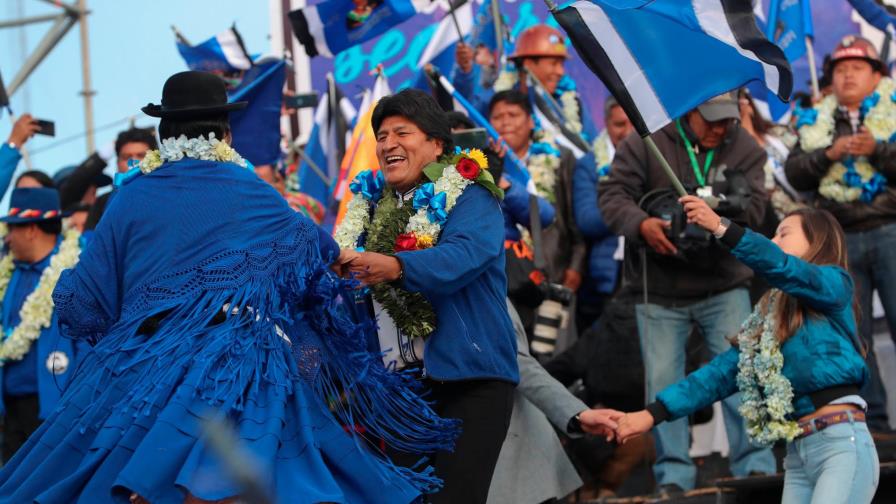 Evo Morales cierra la campaña confiado en ganar de nuevo por “paliza”