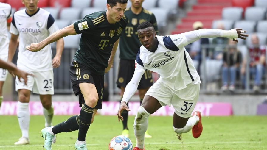 Lewandowski anota en aplastante victoria del Bayern Múnich Lewandowski anota en aplastante victoria del Bayern Múnich