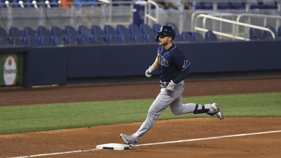 Meadows batea jonrón; Rays superan a Marlins