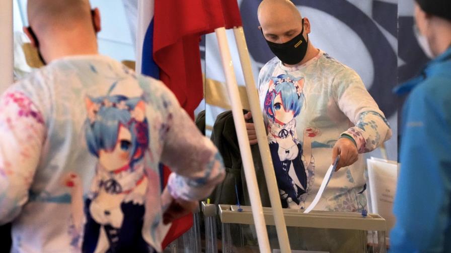 Rusia: Partido oficialista va al frente en elecciones Rusia: Partido oficialista va al frente en elecciones