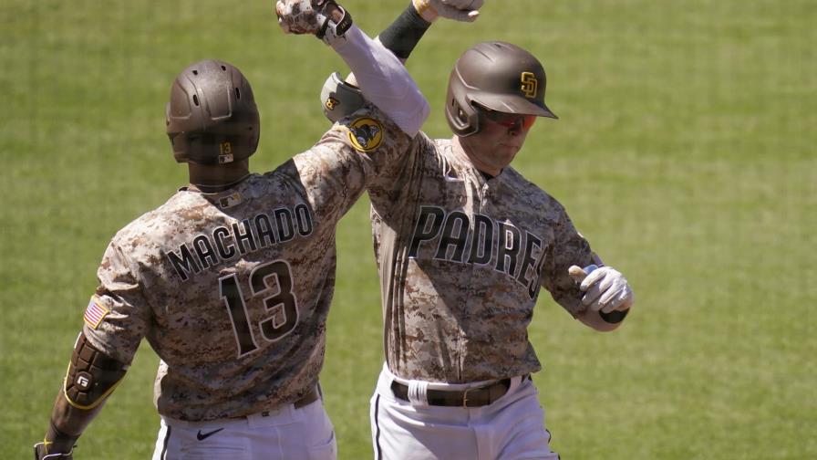 Machado pegó tres hits y los Padres evita la barrida ante Dodgers