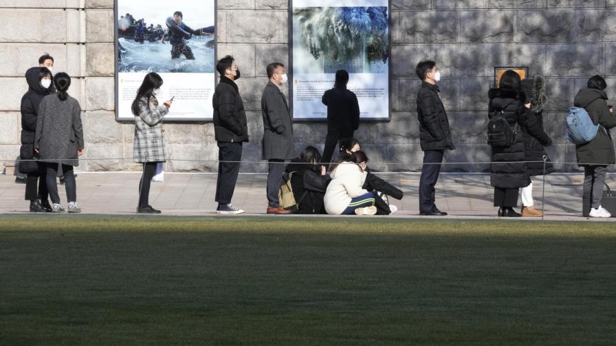 Nueva cifra récord de casos de COVID-19 en Corea del Sur