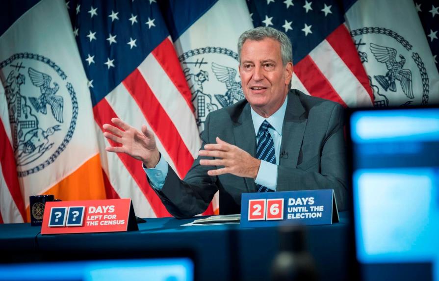 El alcalde de Nueva York pide al público no viajar en temporada festiva