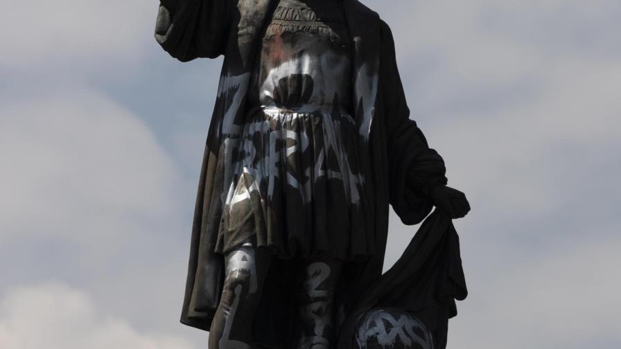 México retirará estatua de Cristóbal Colón