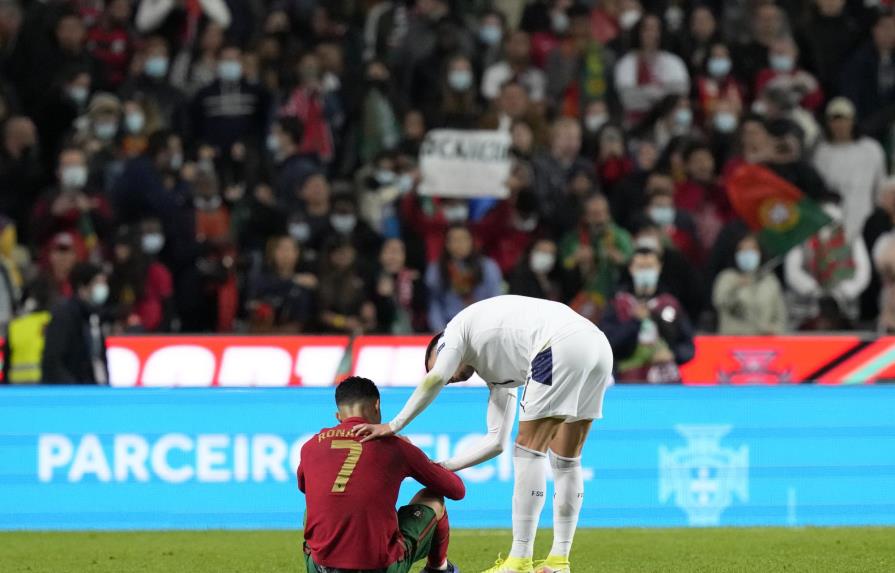 Cristiano Ronaldo anima a Portugal tras caer en repechaje