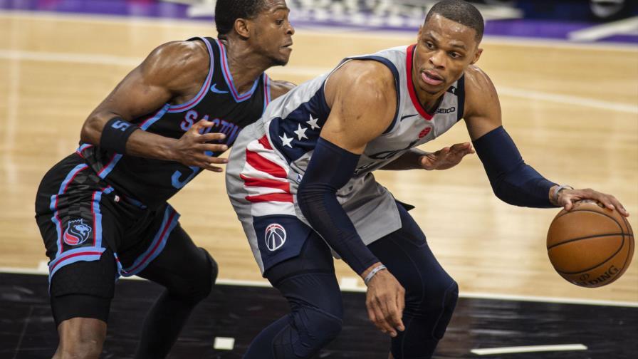 Westbrook logra 24to triple-doble del curso, Wizards ganan
