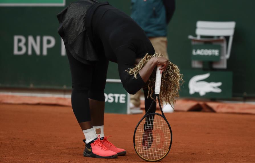 El Roland Garros terminó para Serena Williams