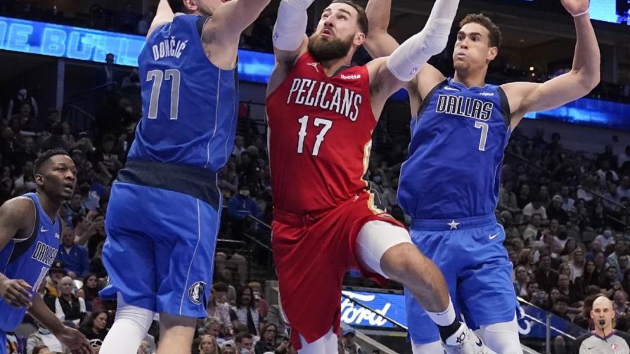 Pelicans se desquita y vence 107-91 a Mavericks