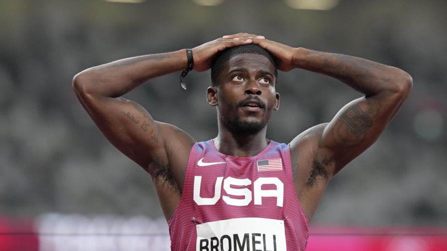Bromell, fuera de la final de los 100 metros en Tokio
