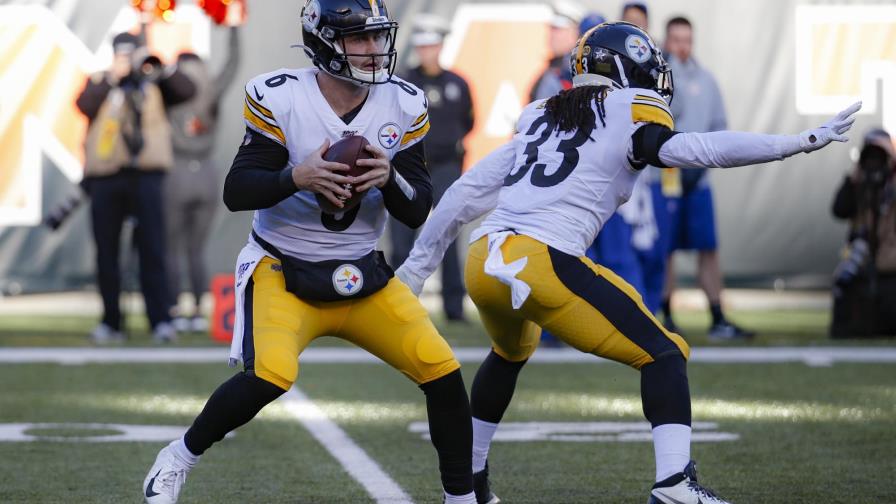 Hodges rescata victoria de Steelers ante Bengals