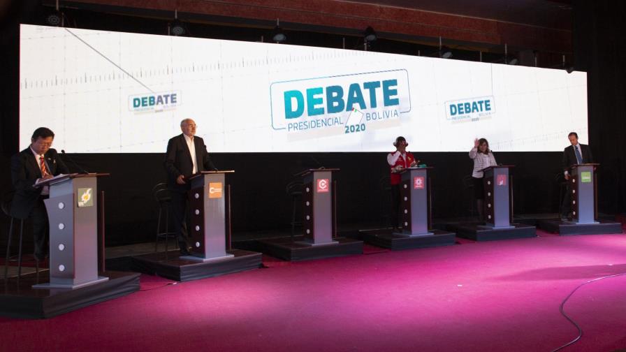 Ausencias marcan segundo debate presidencial de Bolivia