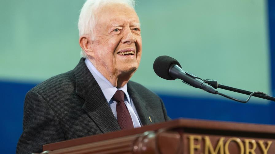 EEUU: Expresidente Carter recibe puntos de sutura tras caída