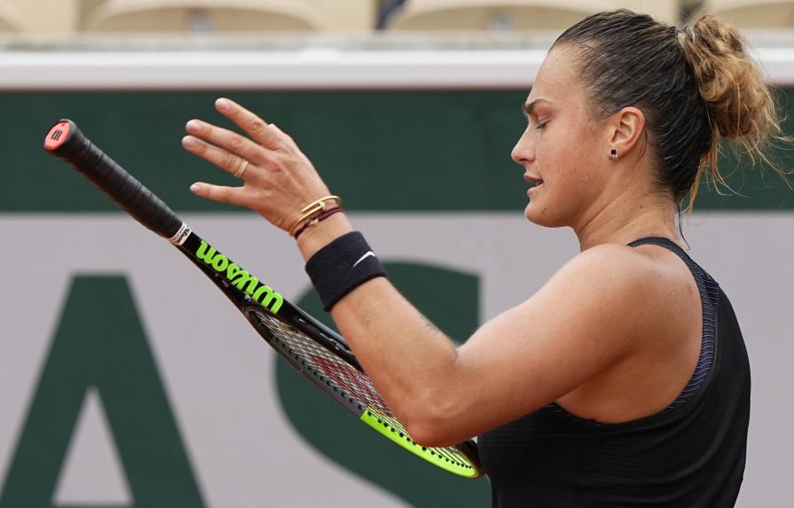Siguen sorpresas en Roland Garros; fuera Aryna Sabalenka
