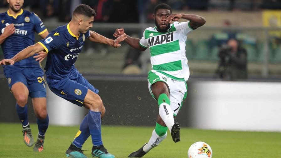 Sassuolo doblega 1-0 a Hellas Verona en Serie A