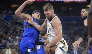 Sabonis aporta 21 puntos; Pacers remontan ante Magic