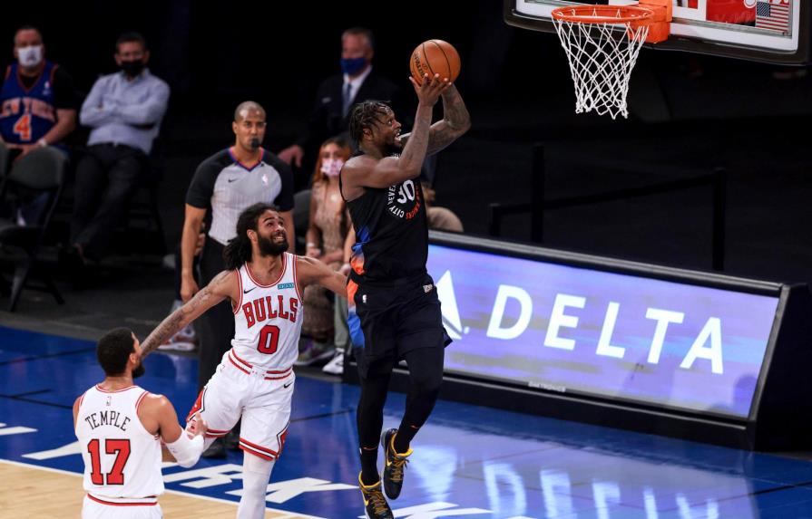 Con 34 puntos de Randle, Knicks superan a Bulls