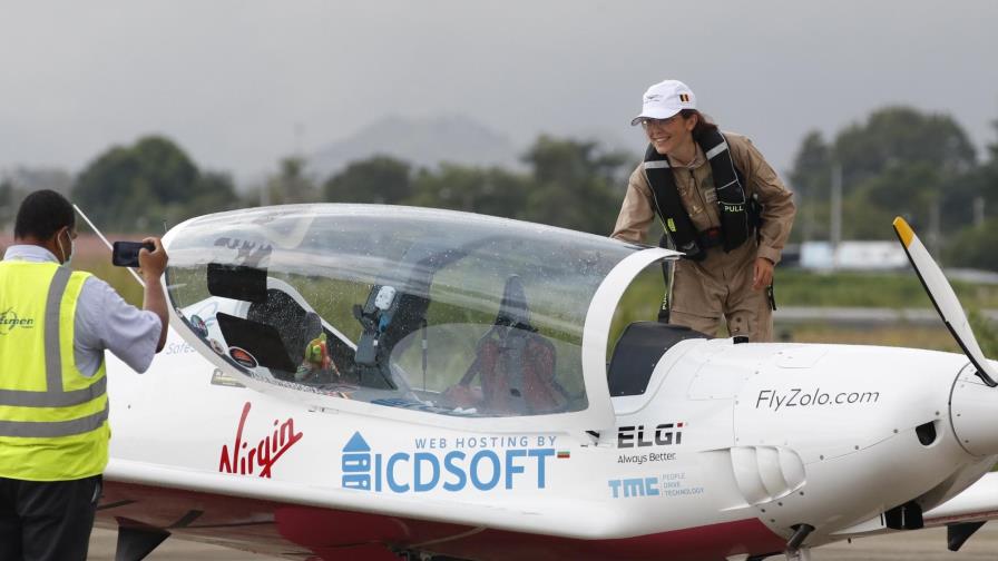 Joven belga que vuela alrededor del mundo llega a Panamá