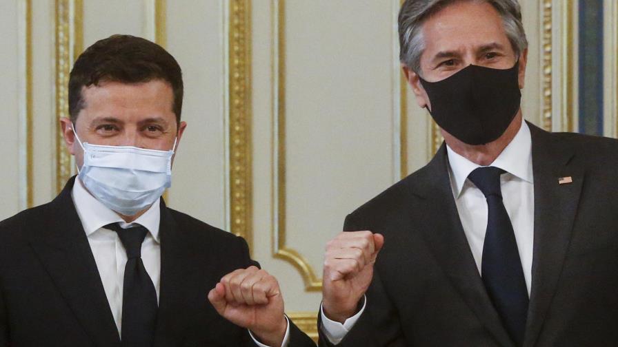 EEUU ratifica apoyo a Ucrania ante tensiones con Rusia