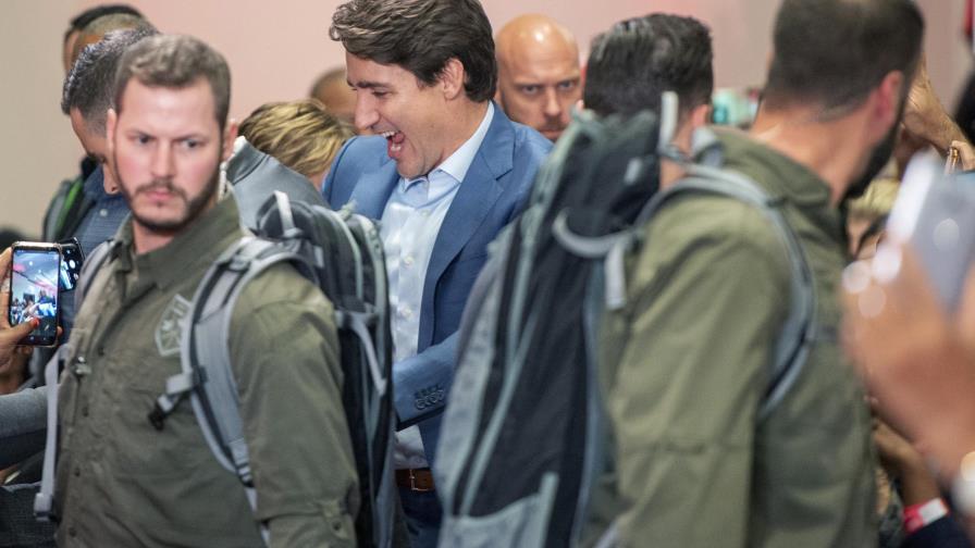Trudeau viste chaleco antibalas por amenaza no especificada
