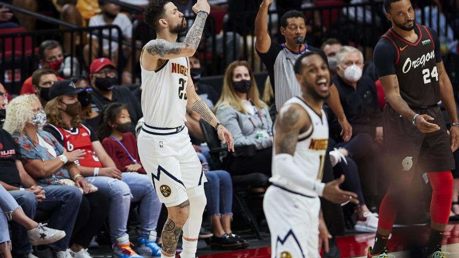 Nuggets eliminan a Blazers en el 6to duelo de la serie