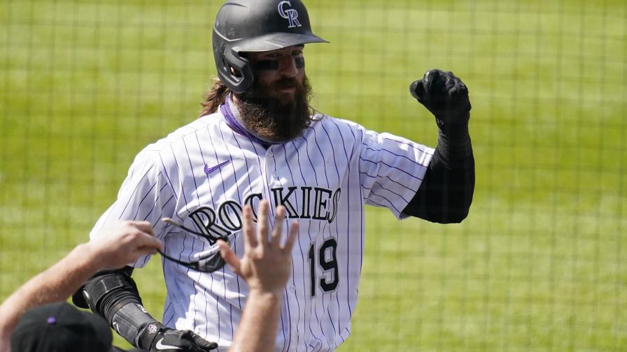 Rockies vence 6-4 a Gigantes con HR del emergente Murphy