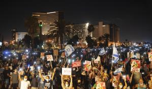 Israel: Choques y detenciones tras protesta contra Netanyahu