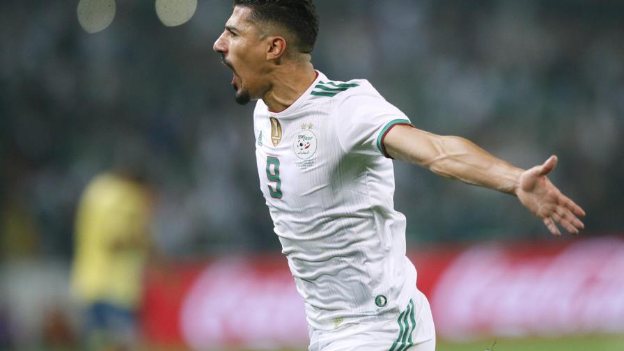 Con 2 de Mahrez, Argelia golea sorpresivamente a Colombia