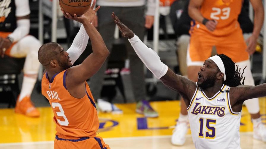 Paul lidera a Suns para derrotar a Lakers y empatar la serie