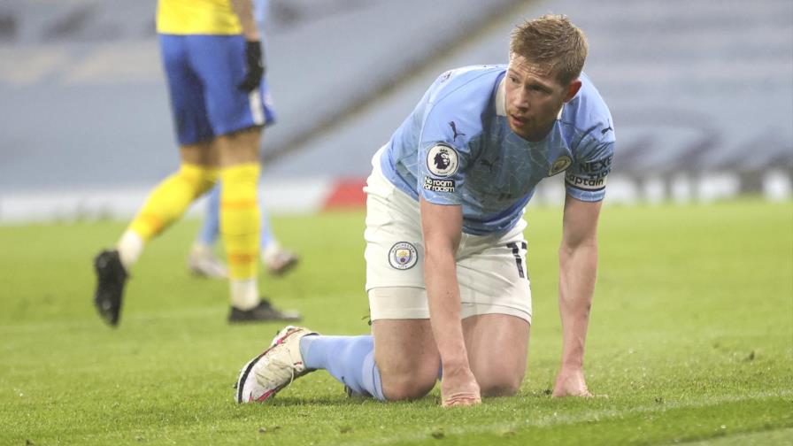 El City pierde entre 4 y 6 semanas a De Bruyne por lesión