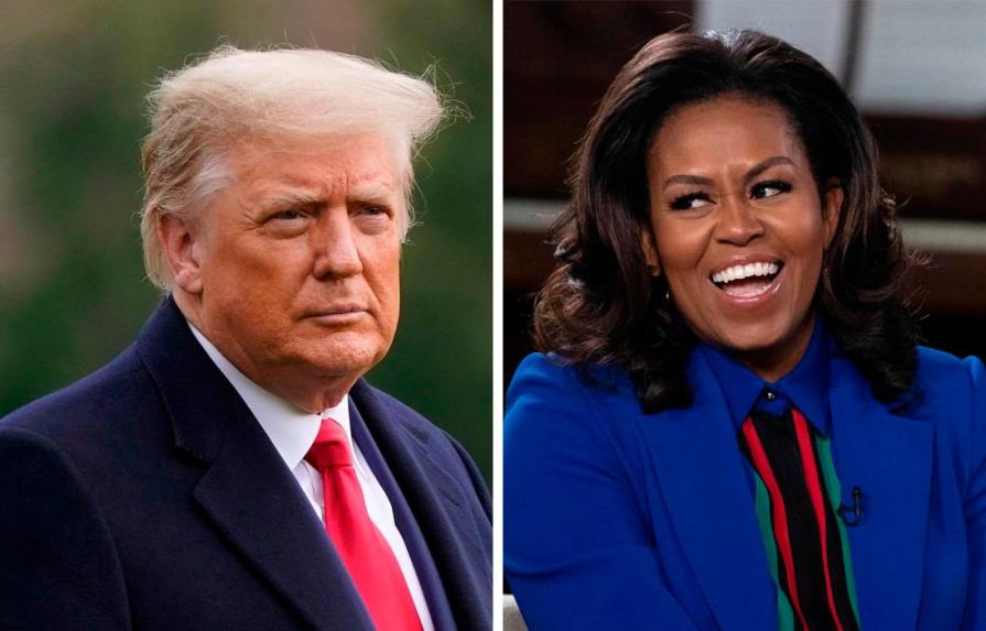 Trump y Michelle Obama, hombre y mujer más admirados en EEUU, según encuesta