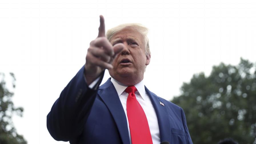 Trump pide a China que investigue a los Biden