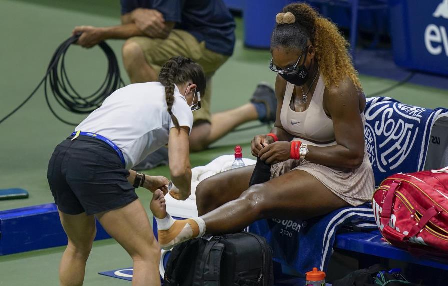Azarenka y dolencia de tobillo sacan a Serena del Abierto de Tenis estadounidense