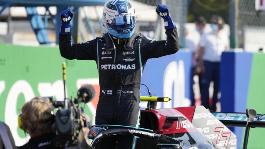 Bottas gana sprint, Verstappen la pole en GP de Italia