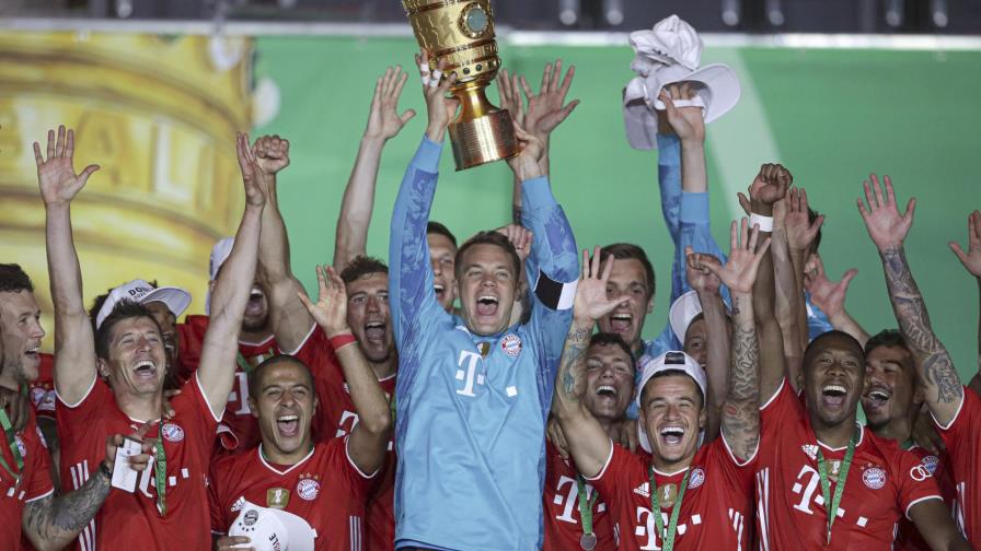 Bayern gana Copa de Alemania y completa el doblete