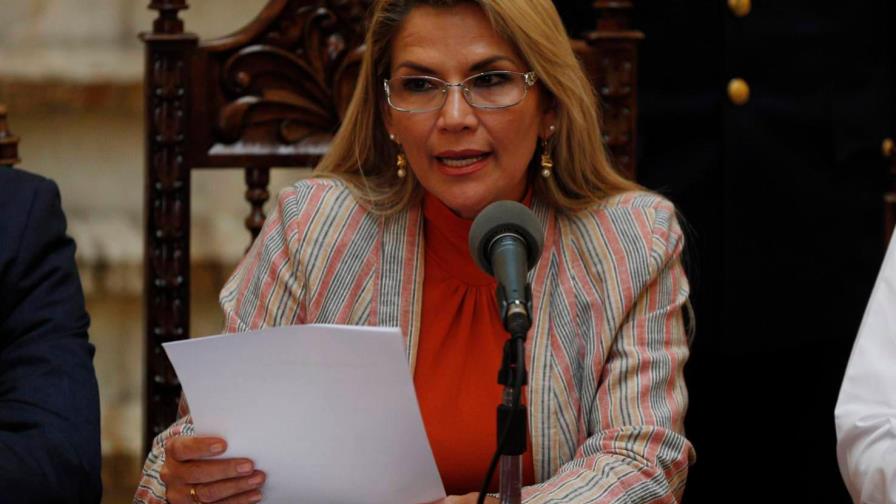 Áñez no será candidata a presidenta, según el Gobierno interino de Bolivia