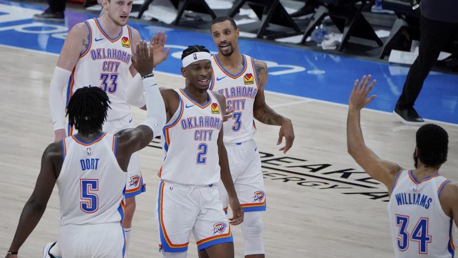 Gilgeous-Alexander anota 33; Thunder supera a Bulls