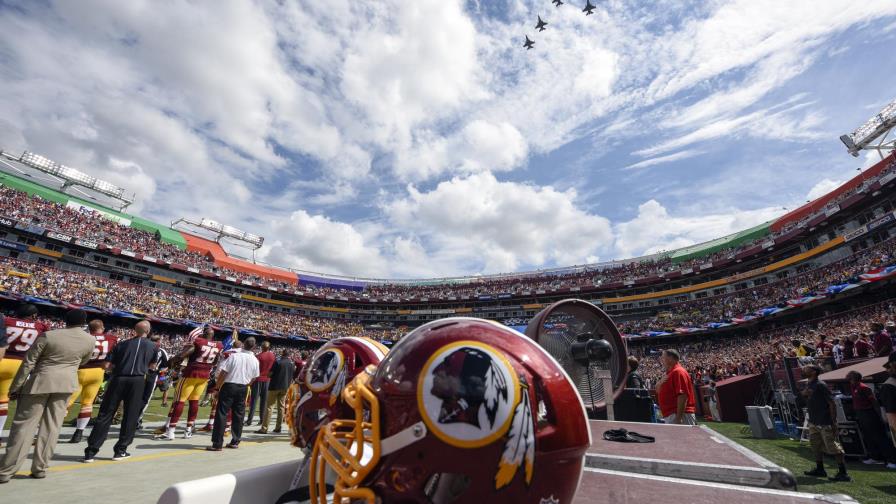 Los ex Redskins se llamarán Washington Football Team en 2020