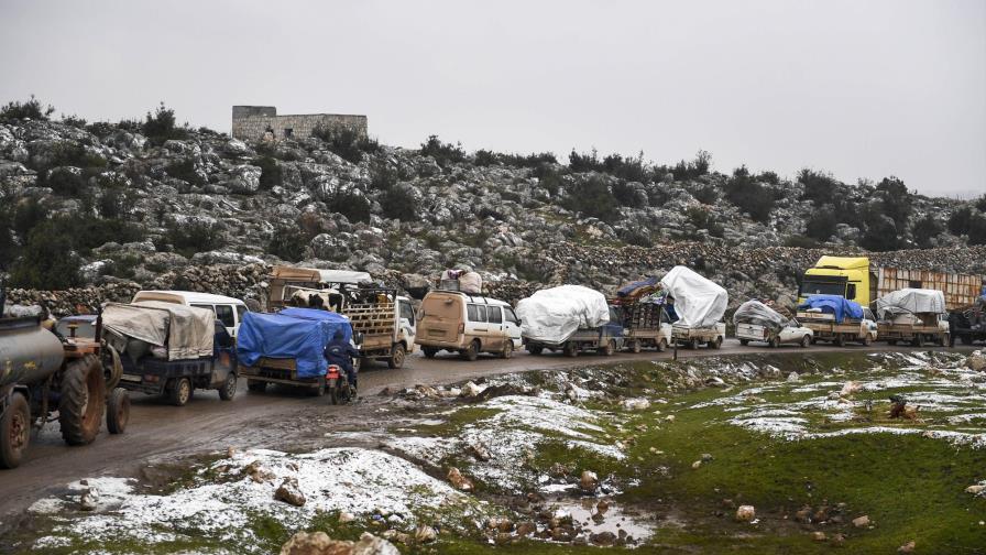 Defensas sirias enfrentan “blancos hostiles” sobre Damasco Defensas sirias enfrentan “blancos hostiles” sobre Damasco