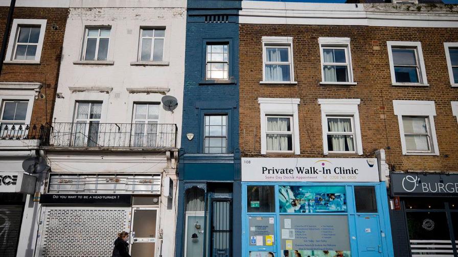 La más estrecha casa de Londres se vende por un millón de euros