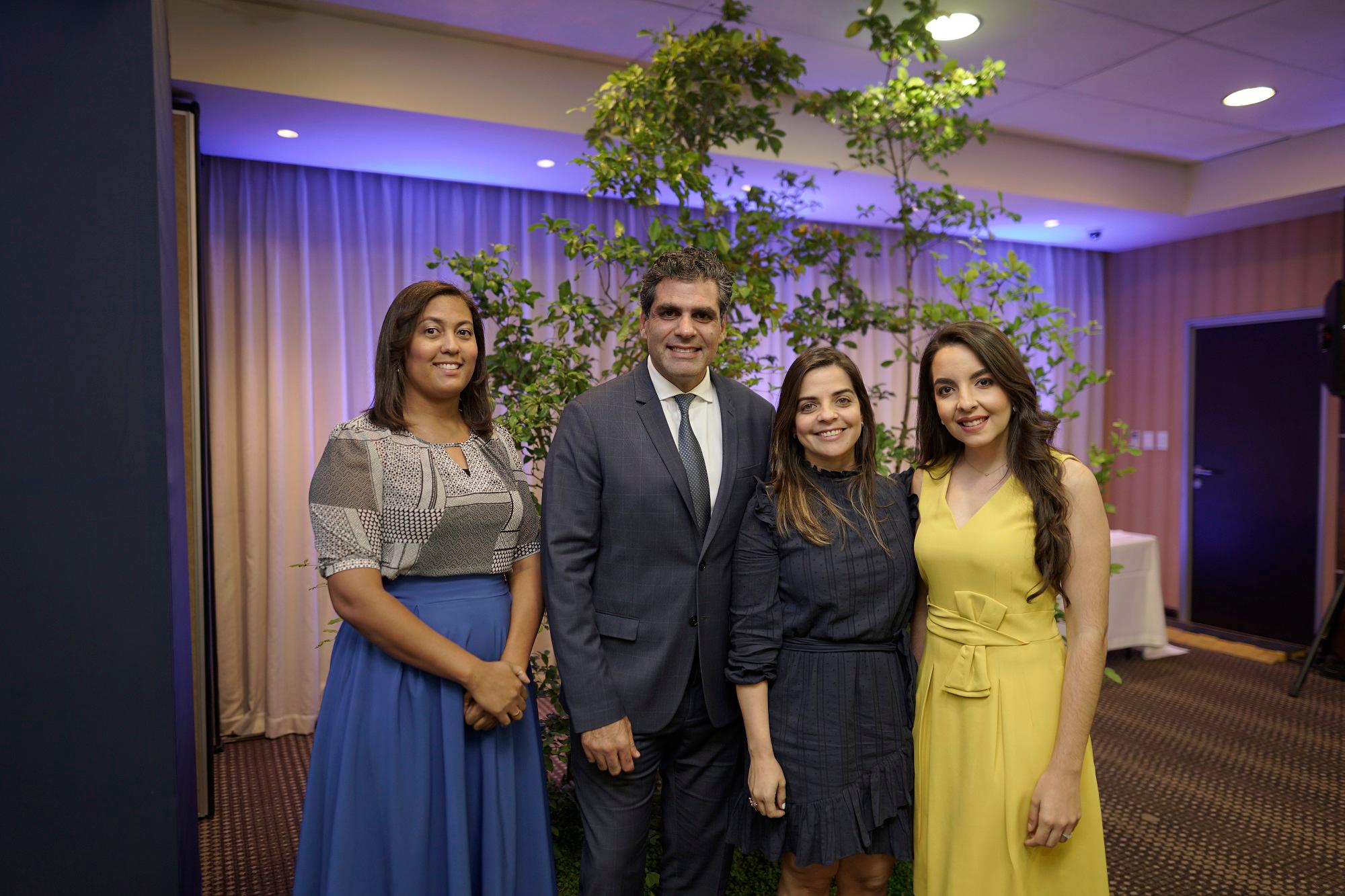 Mariana Rondón, Leandro Sebele, Jeimy Cepeda e Ivanna Reid.