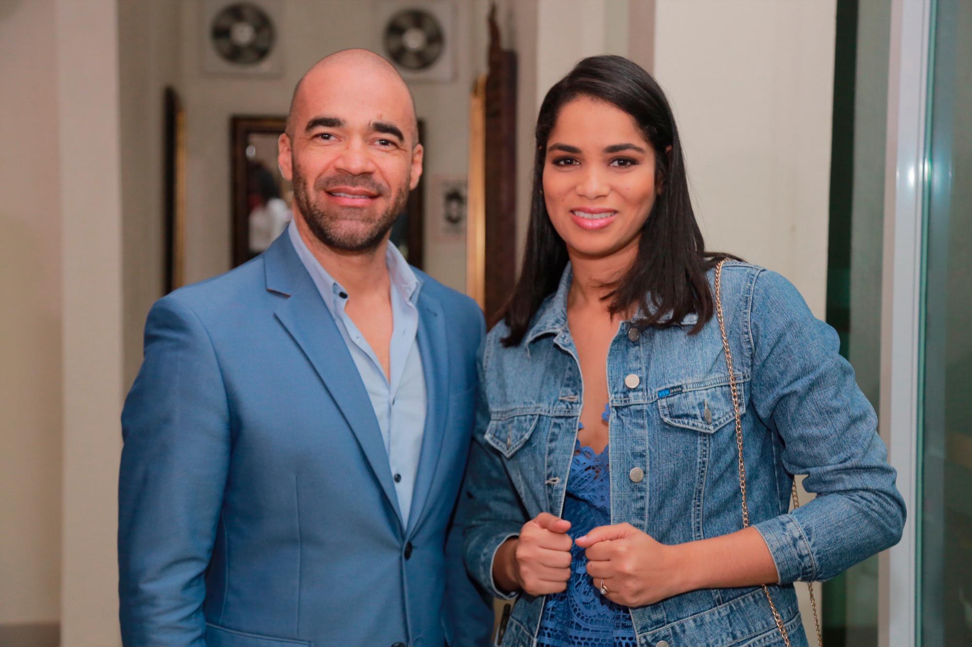 Jhonny Betances y Perla Almonte.