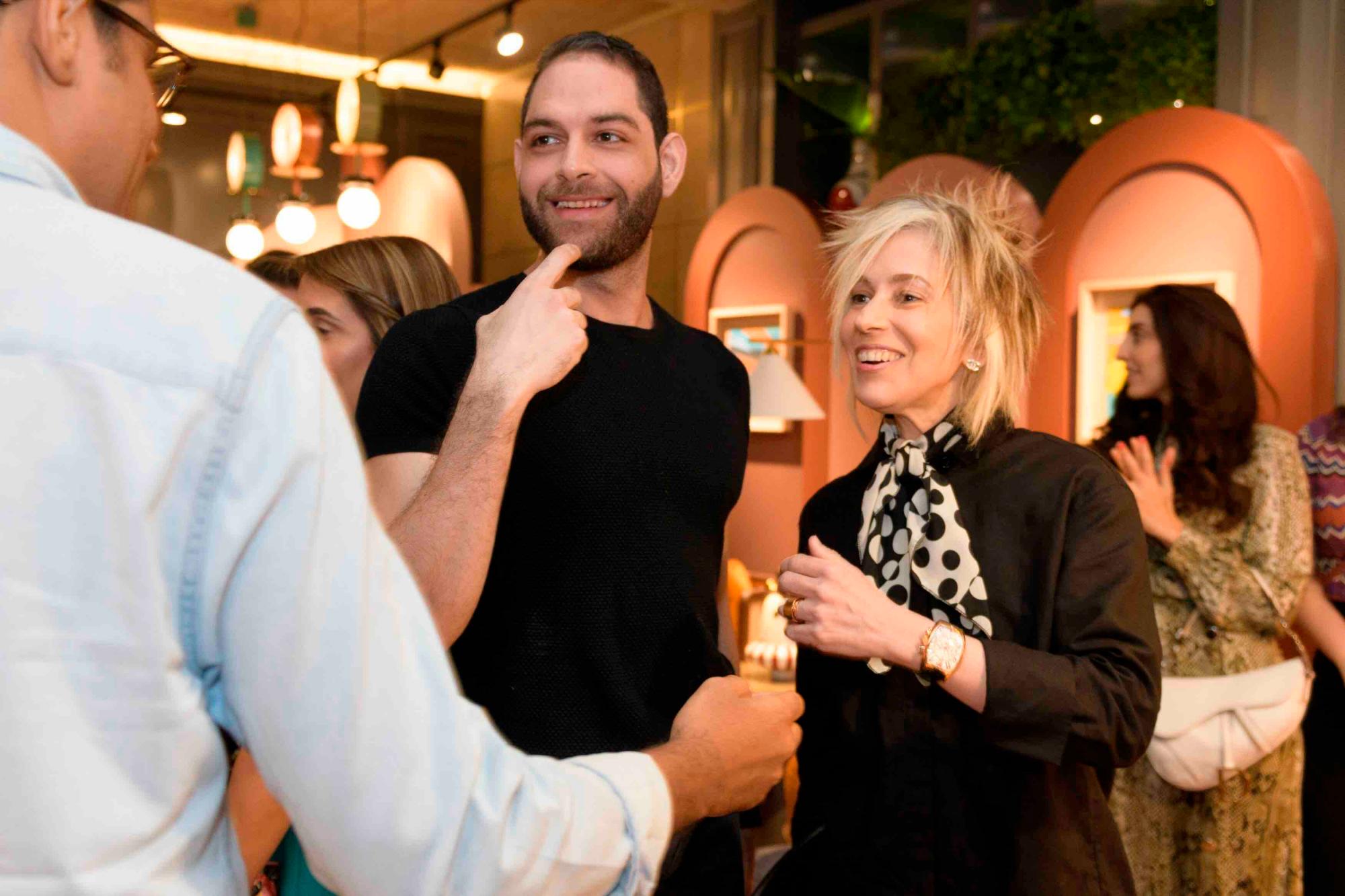 La galerista Lucy García.