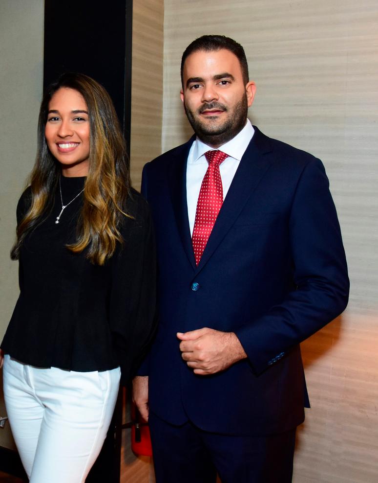 Priscilla Plata y Elías Serulle.