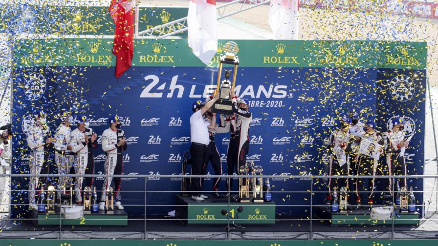 El Toyota 8 gana las 24 Horas de Le Mans por 3er año El Toyota 8 gana las 24 Horas de Le Mans por 3er año