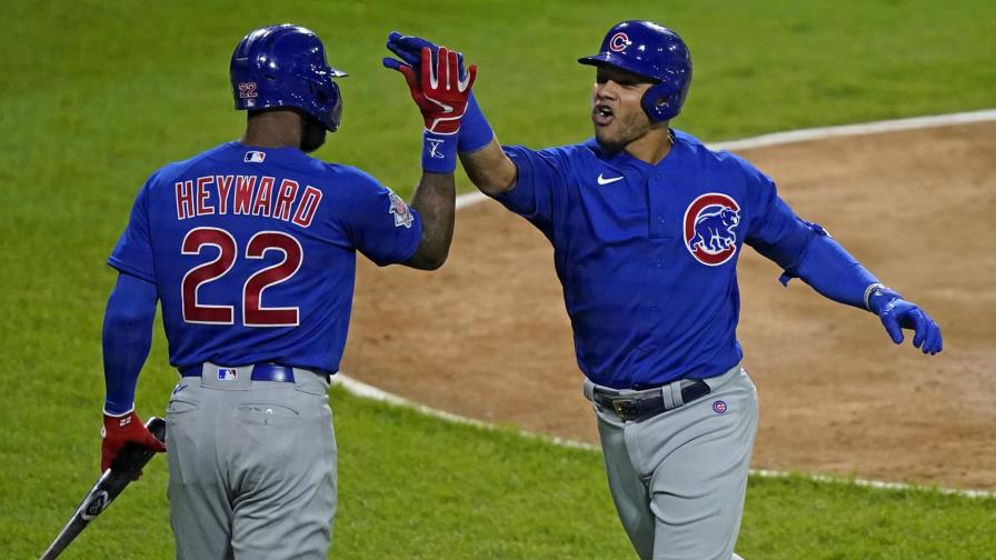 Contreras pega 2 jonrones; Cachorros vencen a Medias Blancas