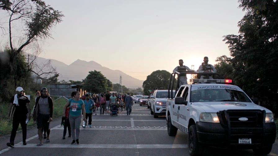 La Guardia Nacional de México admite que disparó contra vehículo de migrantes