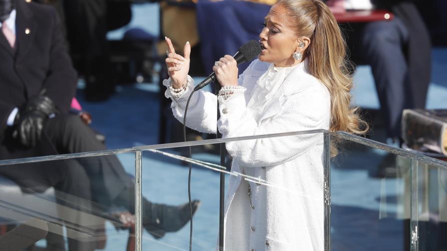 Jennifer López y Lady Gaga deslumbran en la investidura de Biden